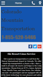 Mobile Screenshot of coloradomountaintransportation.com